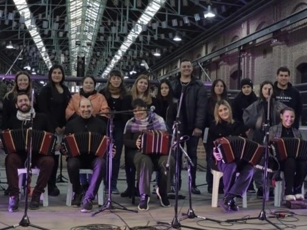 Taller de bandoneón. Inclusión cultural